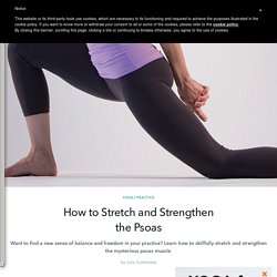 How to Stretch and Strengthen the Psoas
