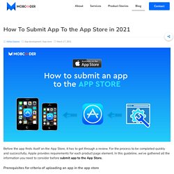 How to Submit Your App to the App Store