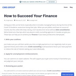 How to Succeed Your Finance – CMS GROUP