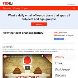 How the toilet changed history