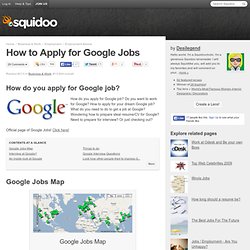 How to Apply for Google Jobs