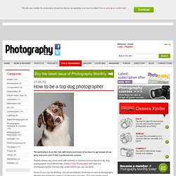 How to be a top dog photographer