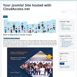 How to Become a Career Coach