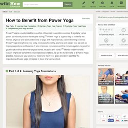How to Benefit from Power Yoga
