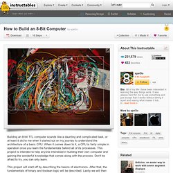 How to Build an 8-Bit Computer