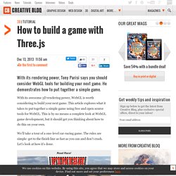 How to build a game with Three.js