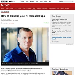 How to build up your hi-tech start-ups
