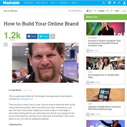 How to Build Your Online Brand