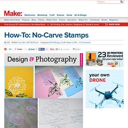 No-Carve Stamps