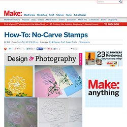 No Carve Stamps