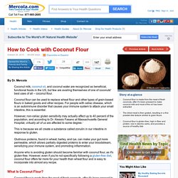 How to Cook with Coconut Flour