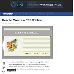 How to Create a CSS Ribbon