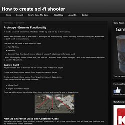 How to create sci-fi shooter