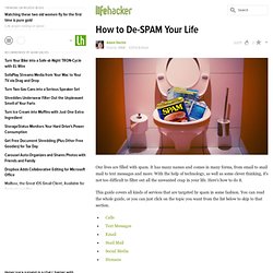 How to De-SPAM Your Life