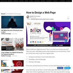 Choose Website Design/Development Service in India