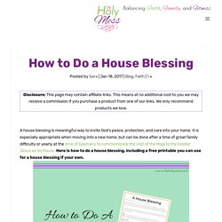 How to Do a House Blessing