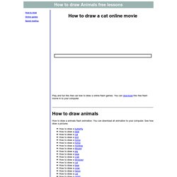 How to draw cat online game