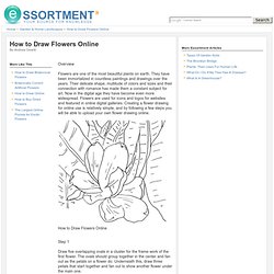 How to Draw Flowers Online