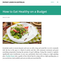 How to Eat Healthy on a Budget