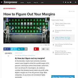 How to Figure Out Your Margins