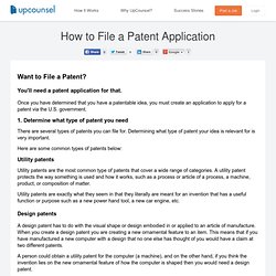 How to File a Patent Application