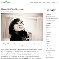 How to Find True Happiness