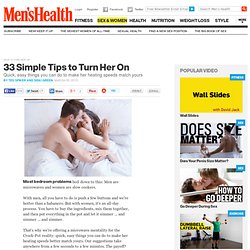 Sex Tips to Turn Her On: Men's Health