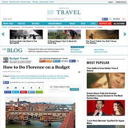 How to Do Florence on a Budget