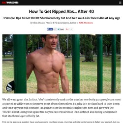 How To Get Ripped Abs…After 40 (pg 1)