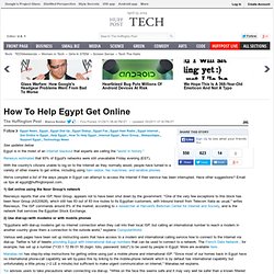 How To Help Egypt Get Online