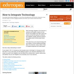 How to Integrate Technology