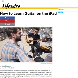 How to Learn Guitar on the iPad