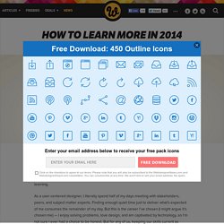 How to learn more in 2014
