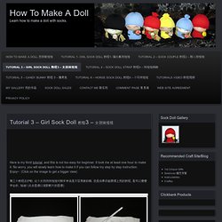 how to make a doll tutorial 3