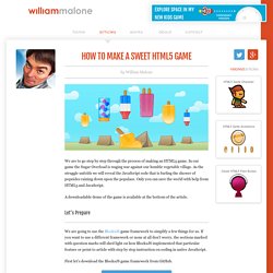 How to Make a Sweet HTML5 Game