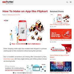 How To Make an App like Flipkart