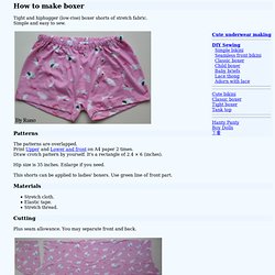 How to make boxer