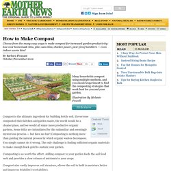 How to Make Compost