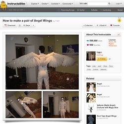 How to make a pair of Angel Wings