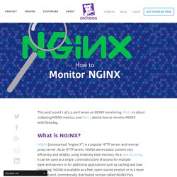 How to monitor NGINX