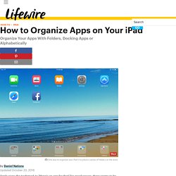 How to Organize Apps on Your iPad