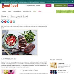 How to photograph food