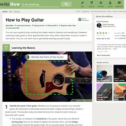 3 Ways to Play Guitar