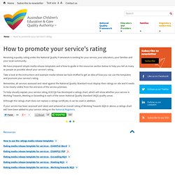 How to promote your service's rating