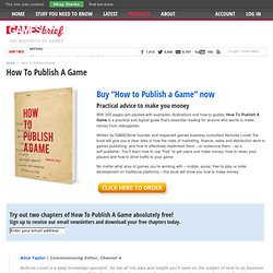 How To Publish A Game