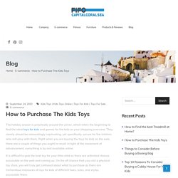 How to Purchase The Kids Toys