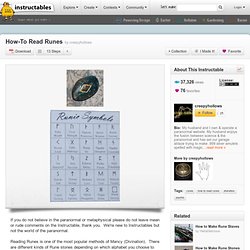 How-To Read Runes