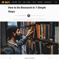 How to Do Research in 7 Simple Steps