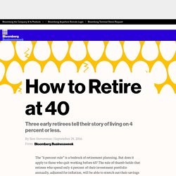 How to Retire at 40