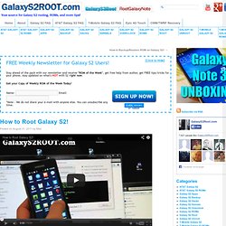 How to Root Galaxy S2!